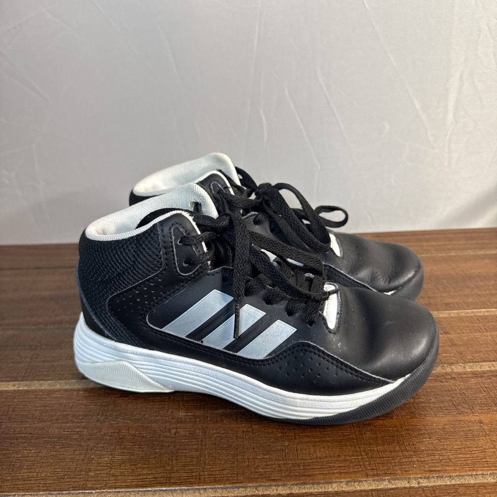 Adidas Cloudfoam Ilation AQ1331 Black Basketball Shoes Sneakers Size‎ 1